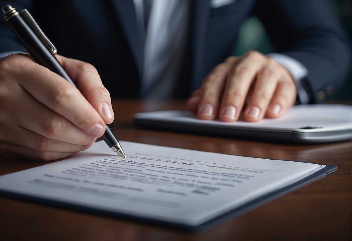 A trusted service provider electronically signing a document in compliance with the eIDAS regulation