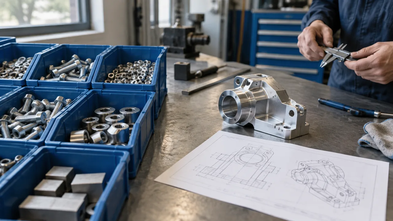 Équipements industriels présentés côte à côte
