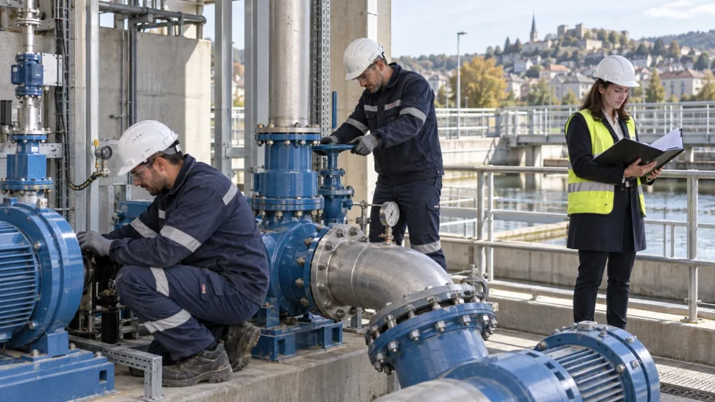 Suivi d'un service public de l'eau exploité en délégation