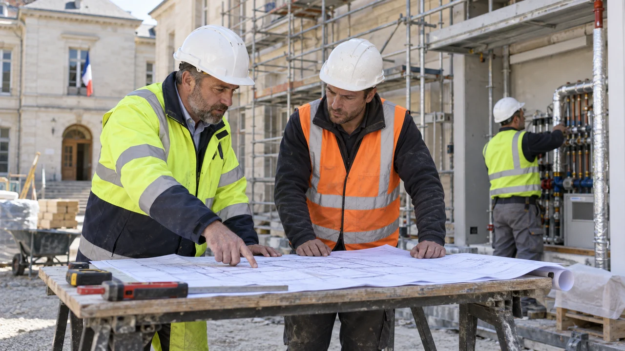 Répartition des responsabilités avec un sous-traitant sur un chantier public