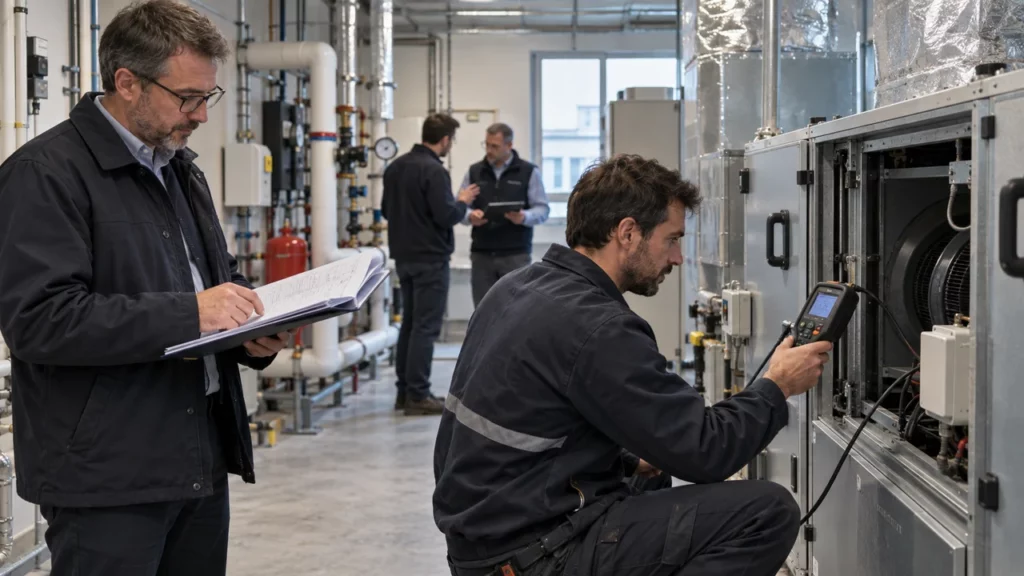 Mesure de la performance énergétique d'un bâtiment public