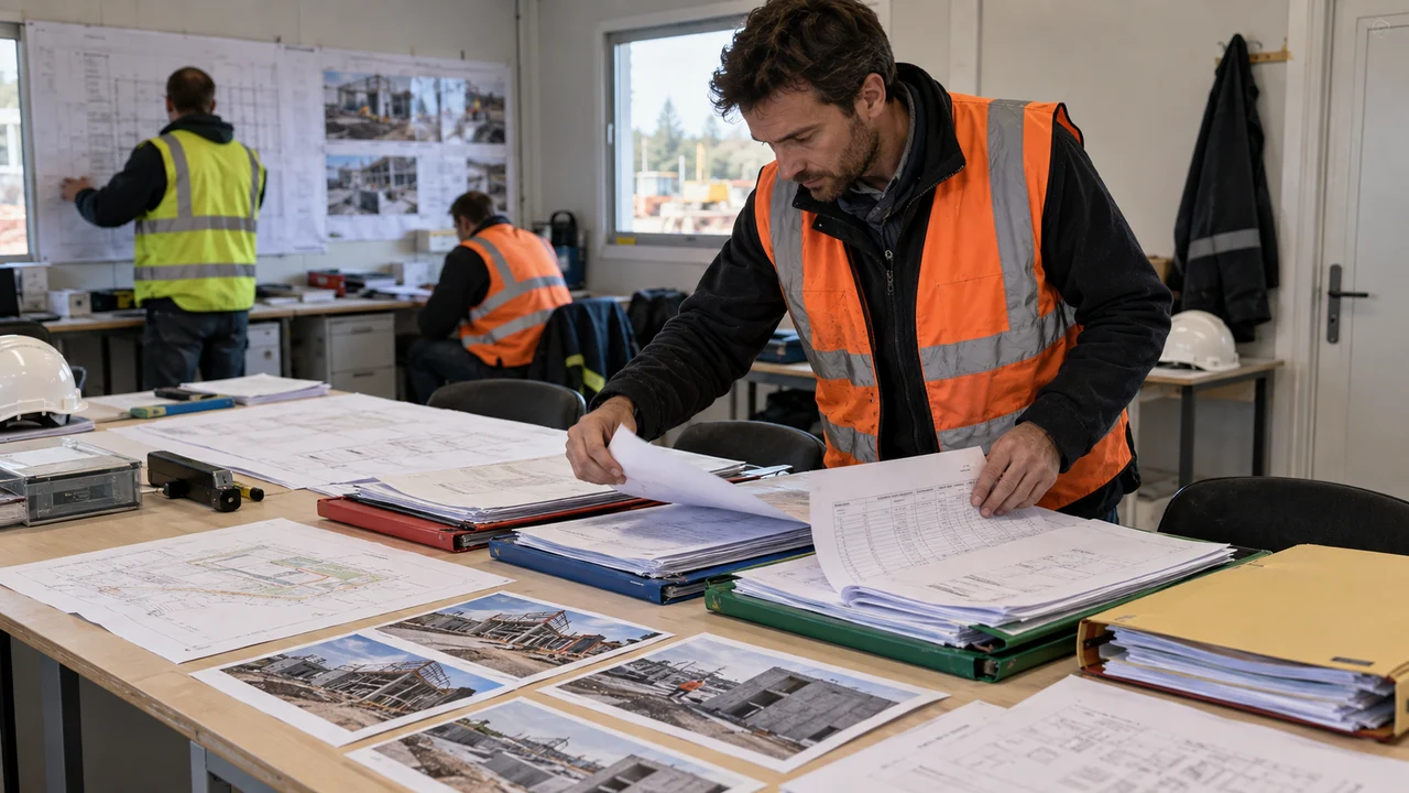 Organisation des pièces nécessaires à l’EXE8