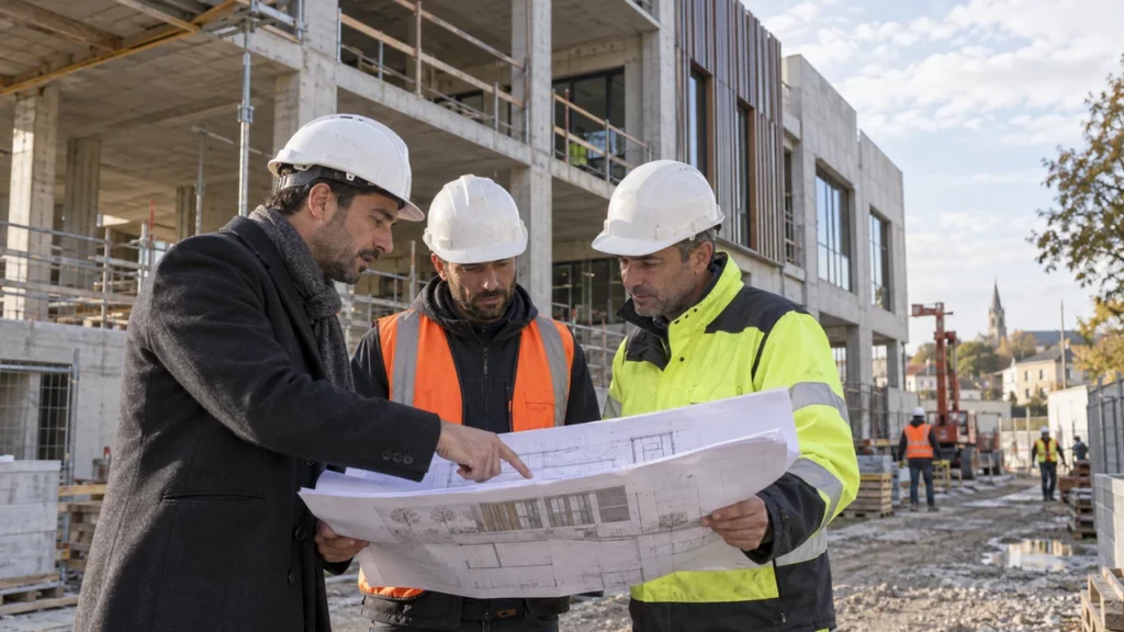 Contrôle de l'avancement d'un programme immobilier en VEFA