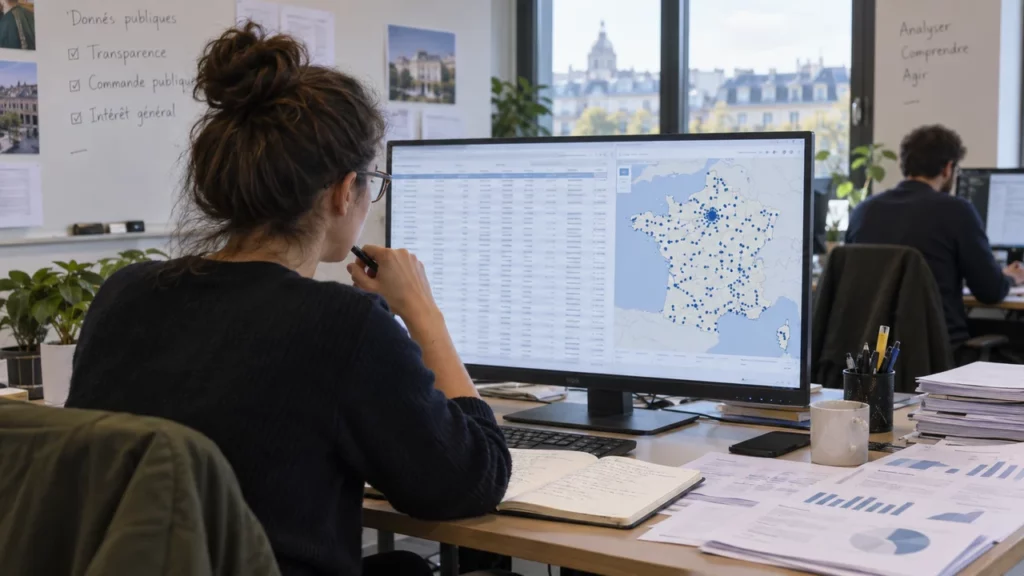 Analyse de données ouvertes sur les marchés publics