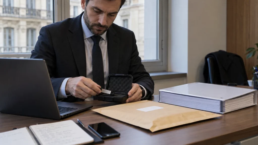 Préparation d’une copie de sauvegarde pour un appel d’offres