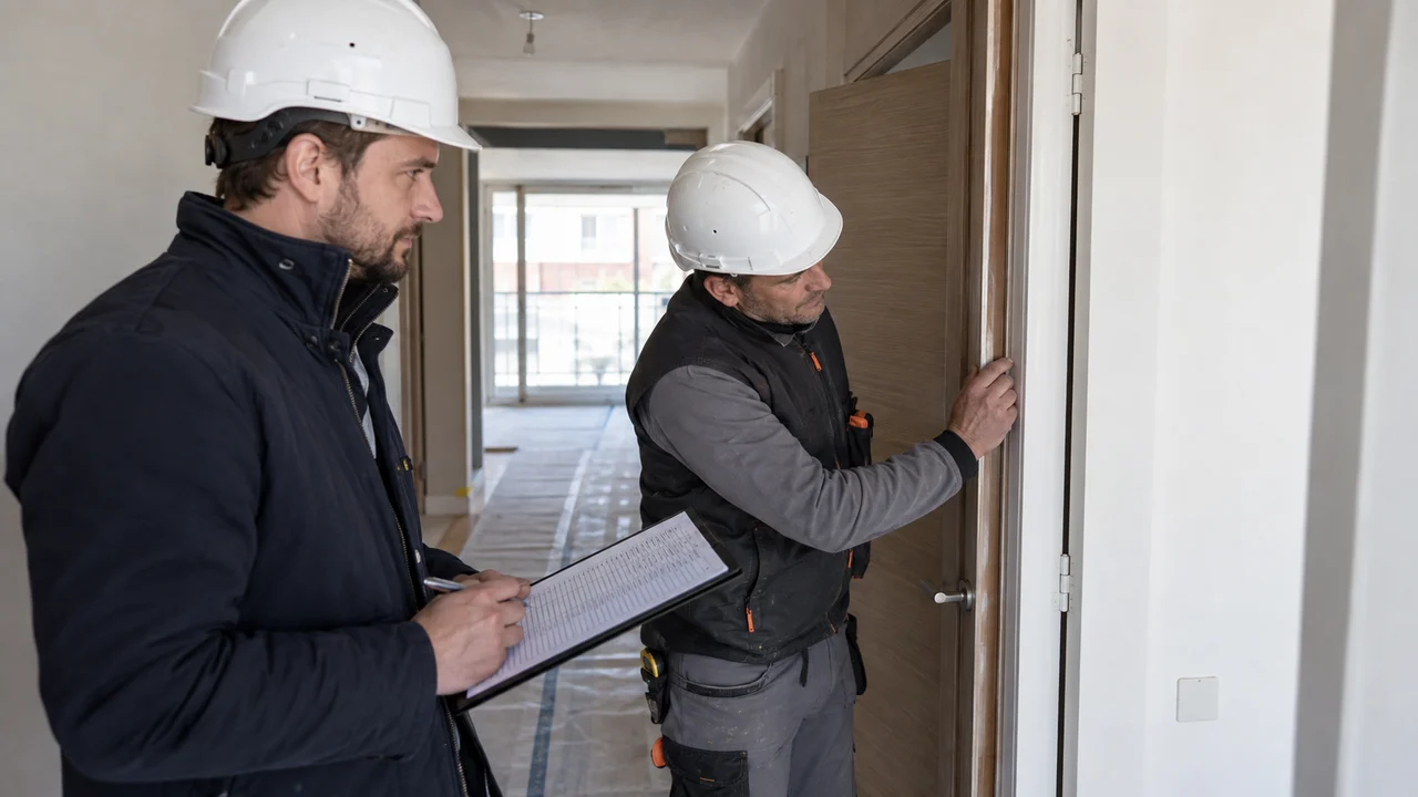 Contrôle préalable à la levée d’une réserve sur le chantier