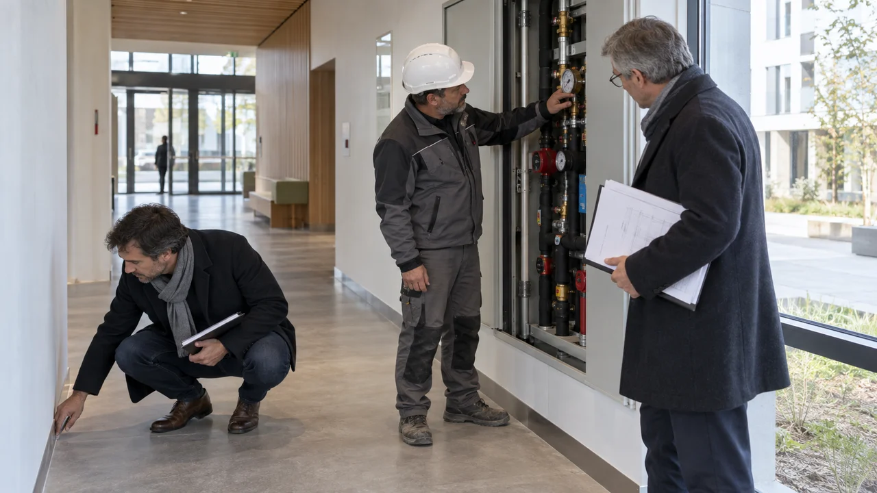 Déroulement d’une opération préalable de levée de réserves