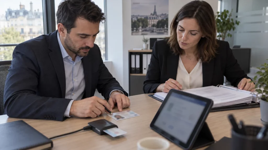 Page officielle de Vialink, prestataire de signature électronique