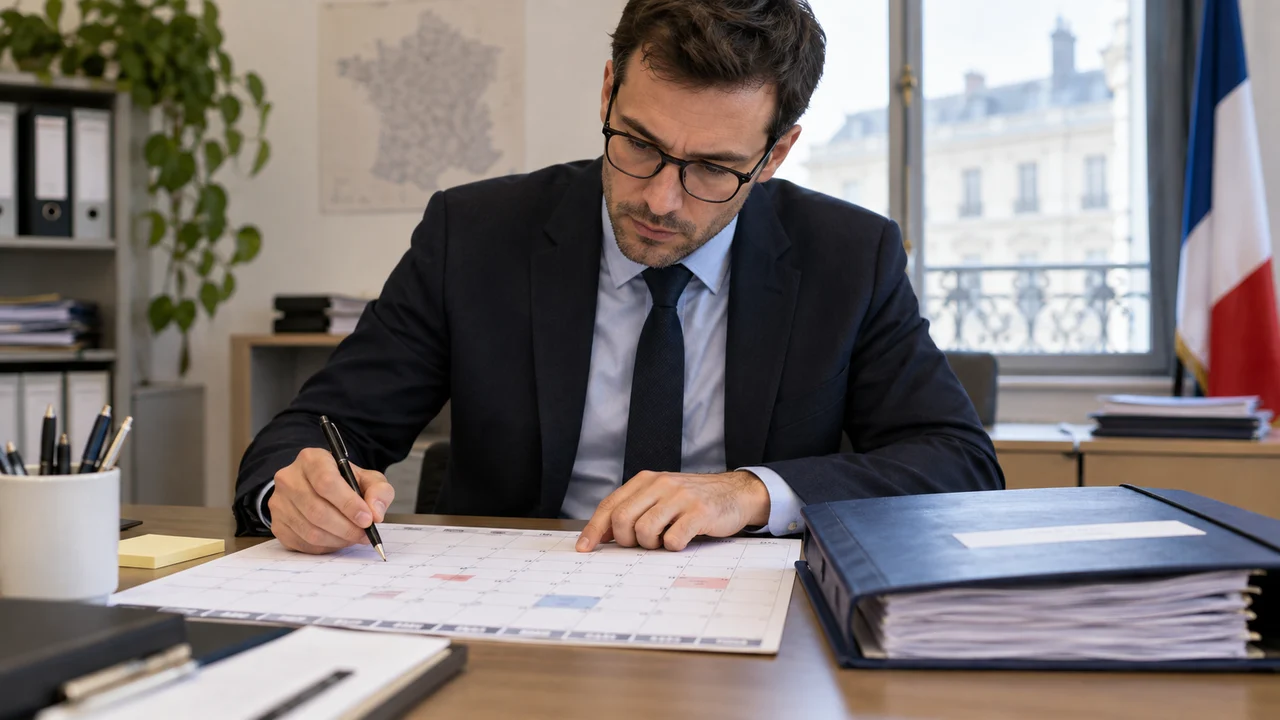 Décompte des jours ouvrables dans un marché public
