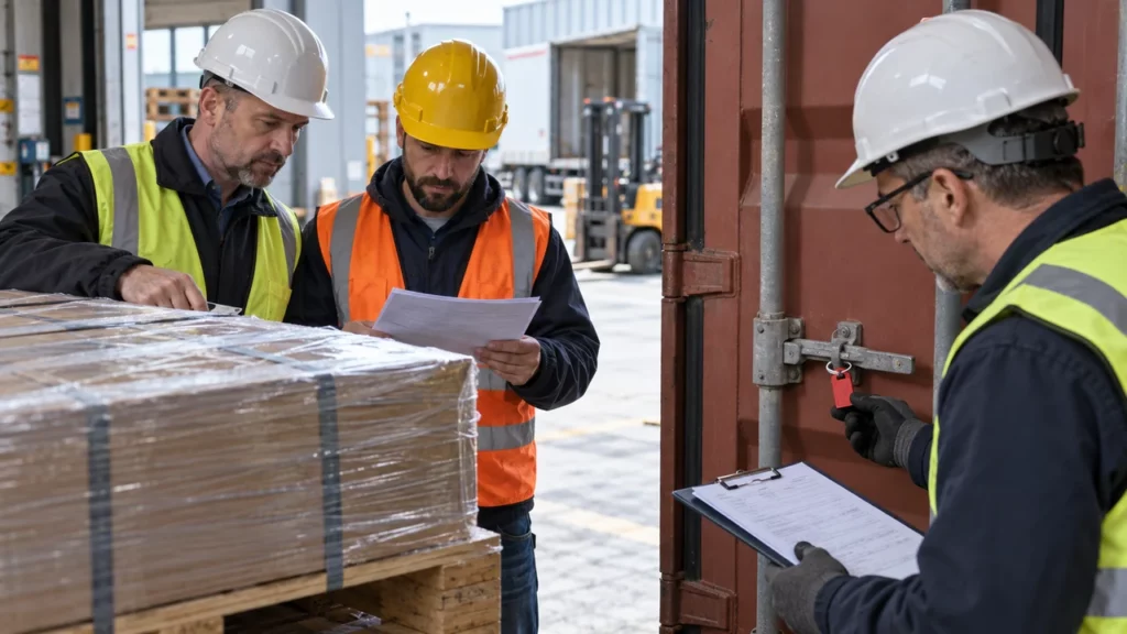 Contrôle d’une livraison internationale selon les Incoterms