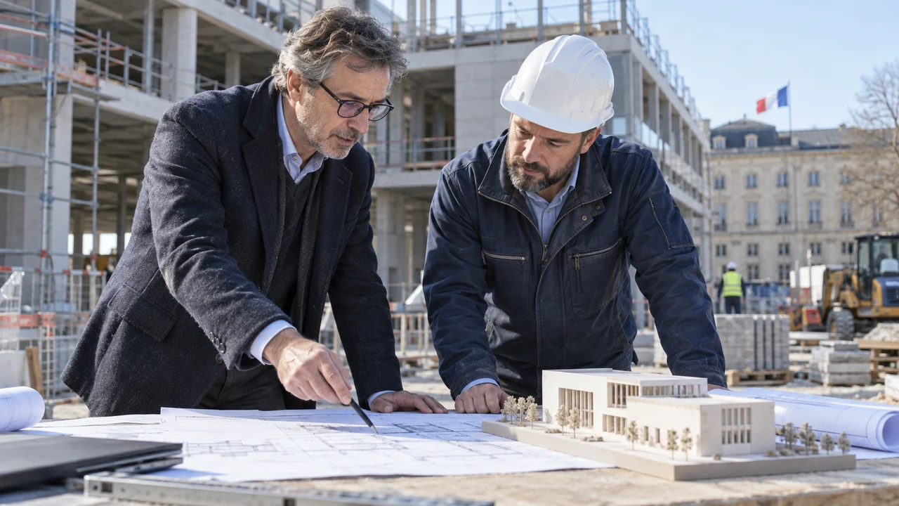Architecte et ingénieur sur un marché de conception-réalisation