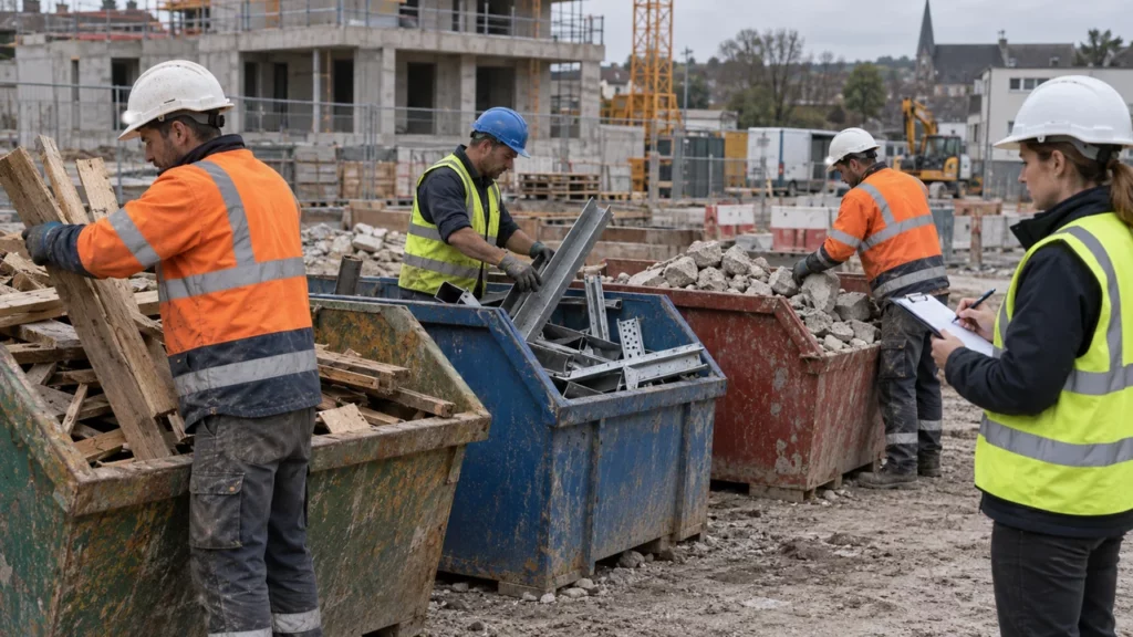 Tri et traçabilité des déchets prévus dans un SOGED