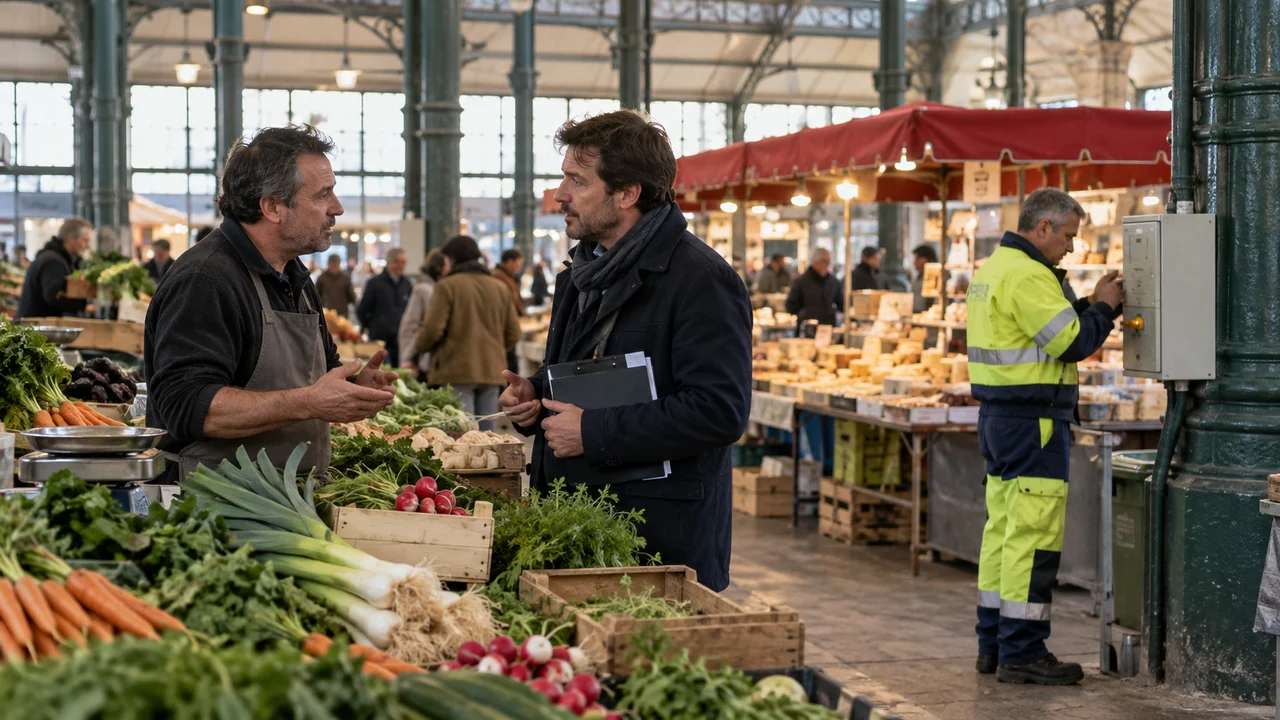 Régie intéressée appliquée à un marché couvert municipal