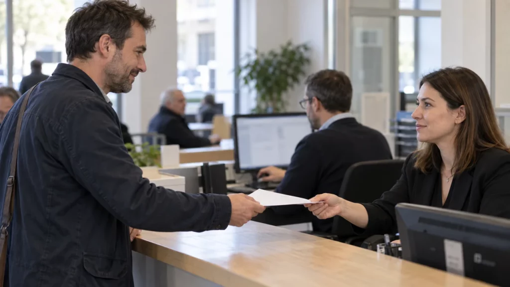 Agent réutilisant une information déjà fournie par une entreprise