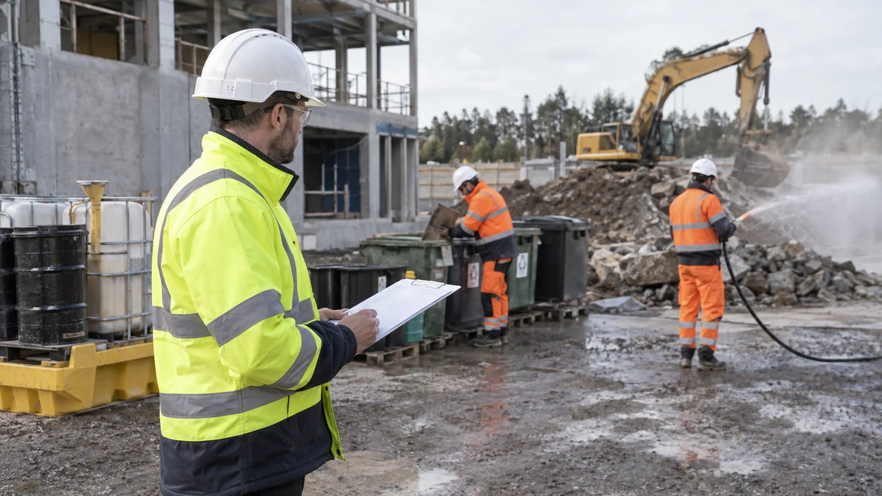 Mesures concrètes décrites dans une SOPAE de chantier