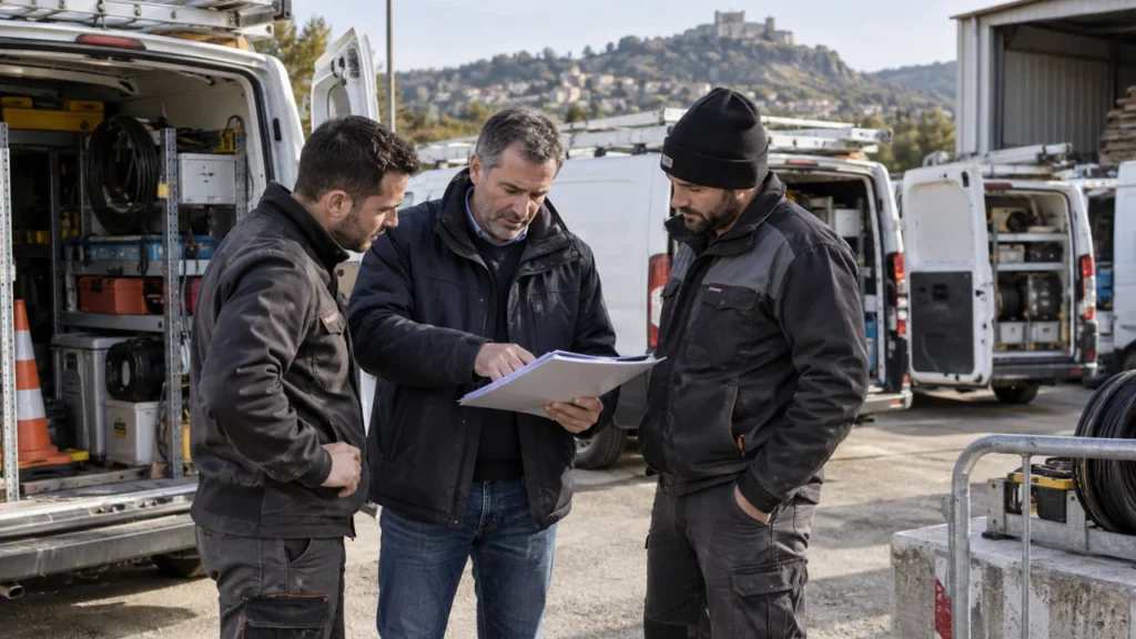Organisation territoriale d’une équipe de services techniques