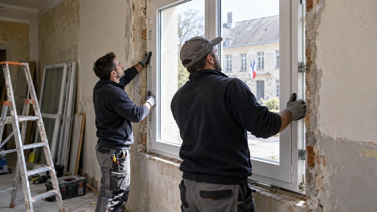 Fermetures de baies en plastique relevant de l’index BT26