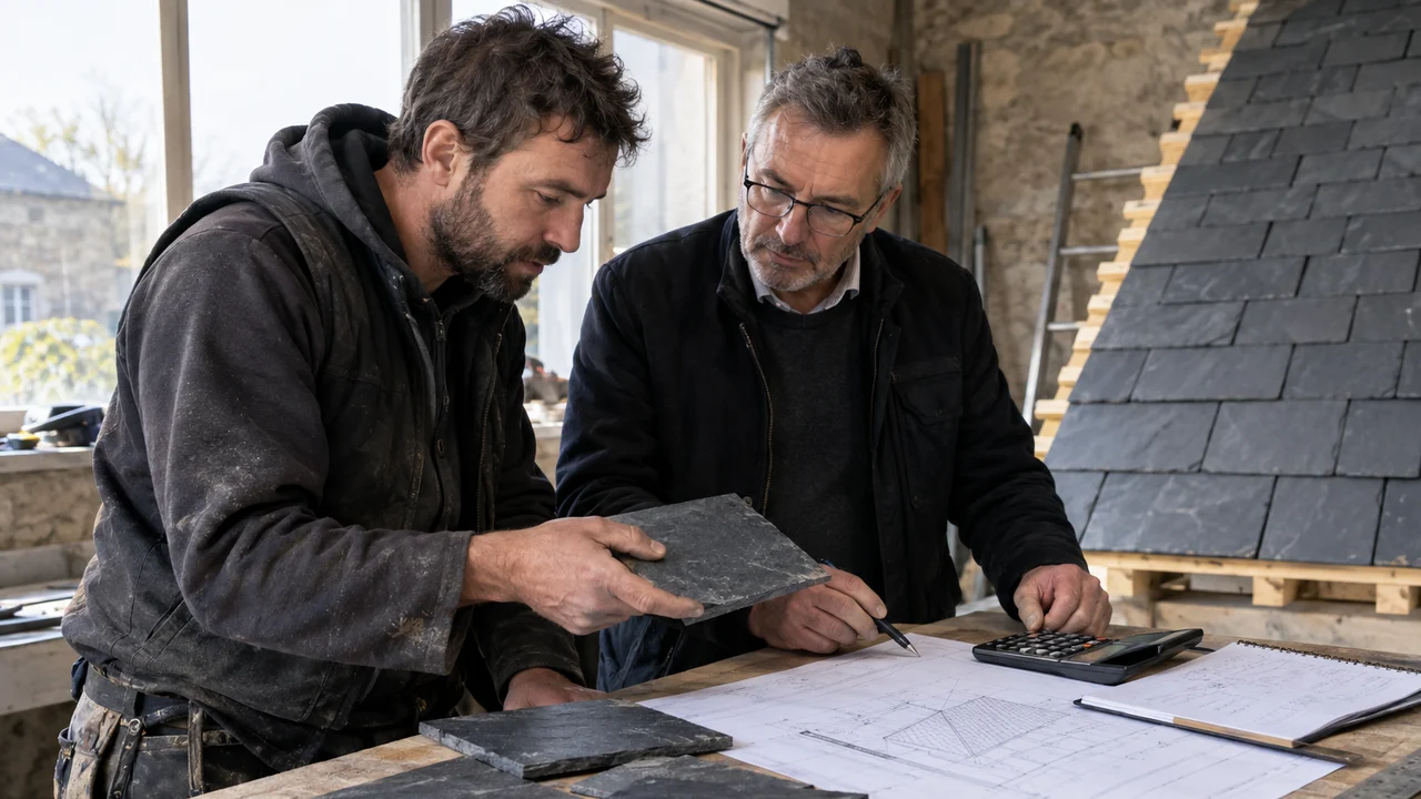 Calcul de l'index BT30 pour la couverture en ardoises