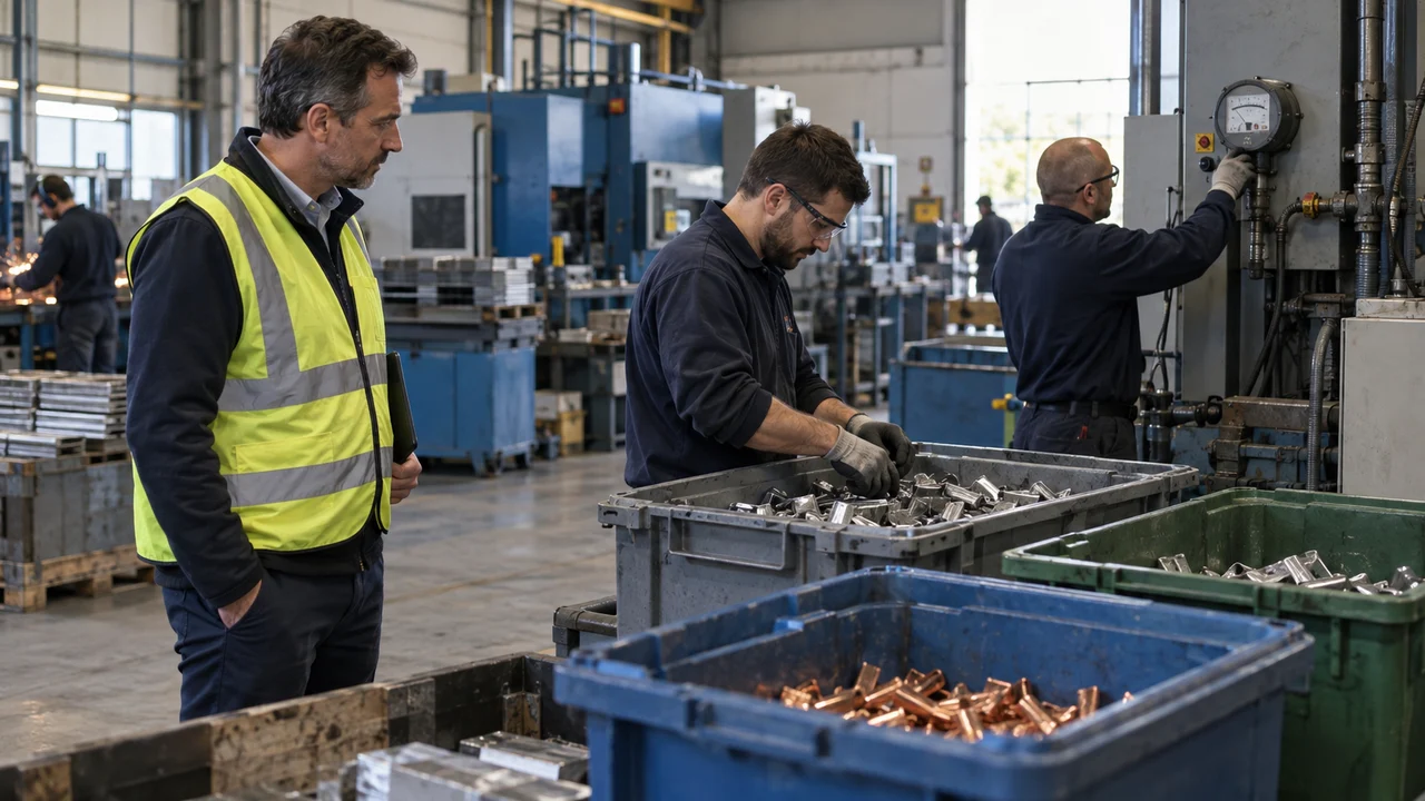 Actions environnementales et sociales d’une PME industrielle