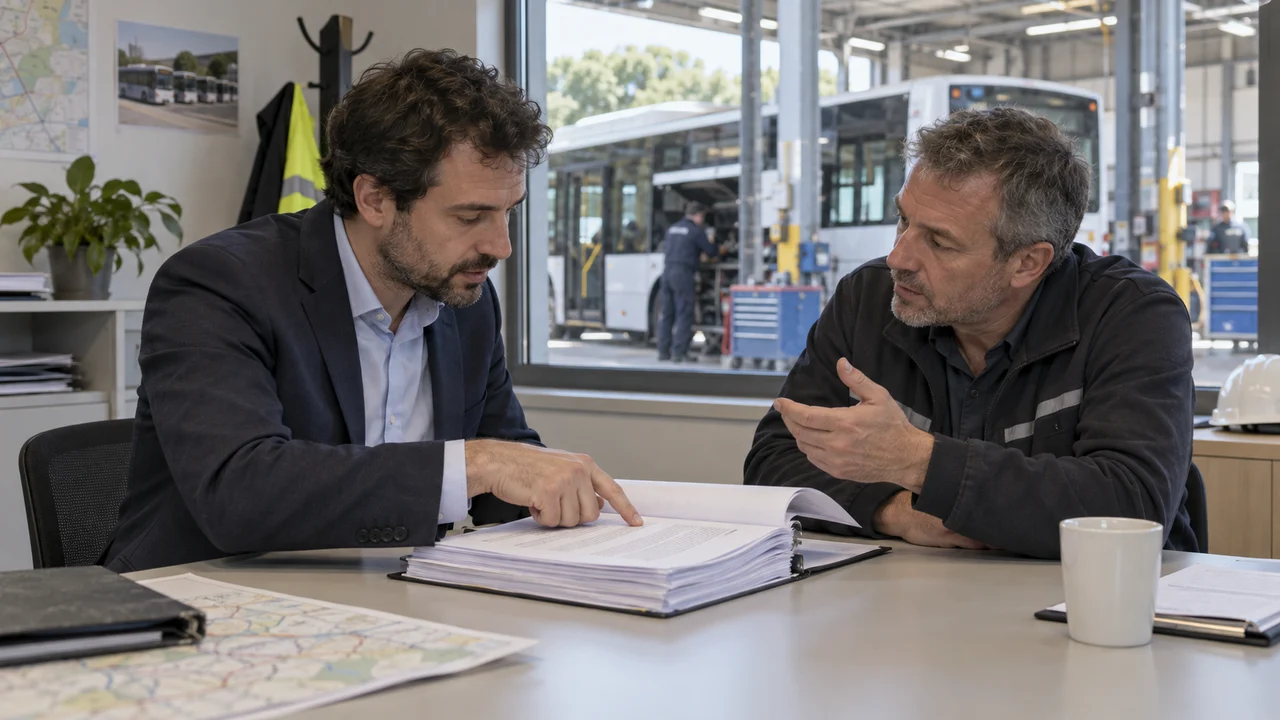 Échange sur le fonctionnement d'une DSP de transports publics
