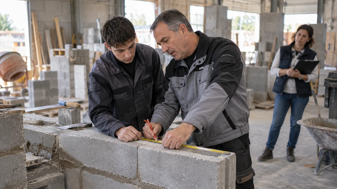 Soutien de Constructys pour l’apprentissage