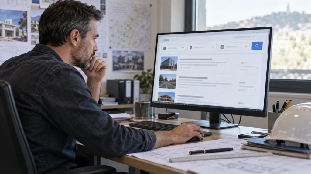 Dirigeant recherchant une consultation sur un profil acheteur