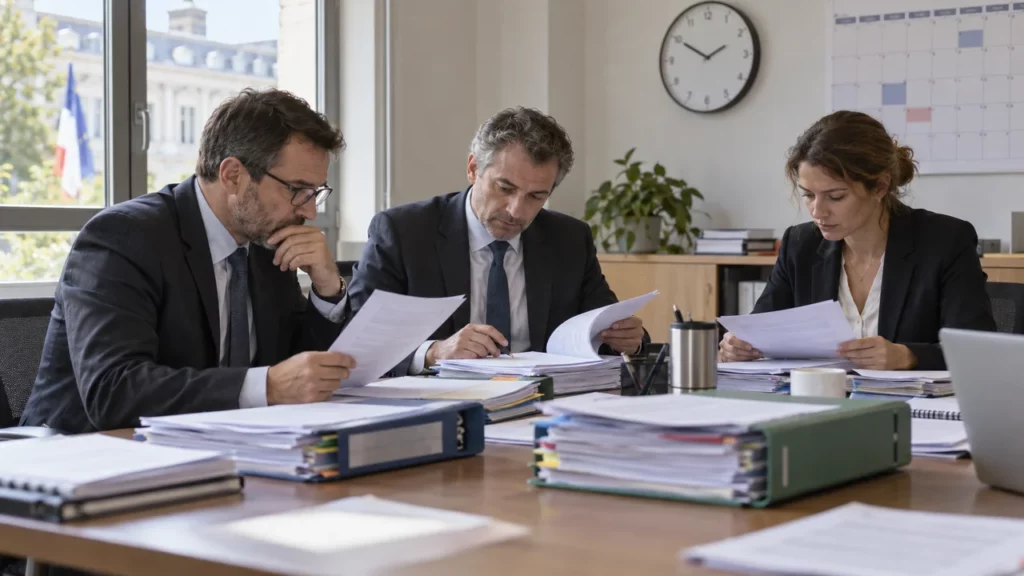 Commission examinant méthodiquement plusieurs offres