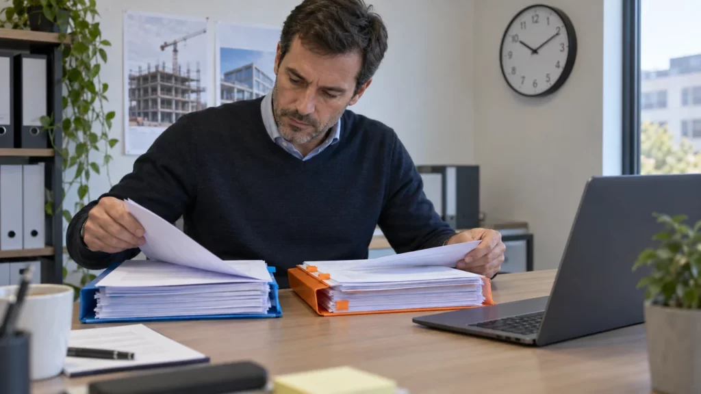 Responsable comparant deux versions d’une offre avant l’échéance