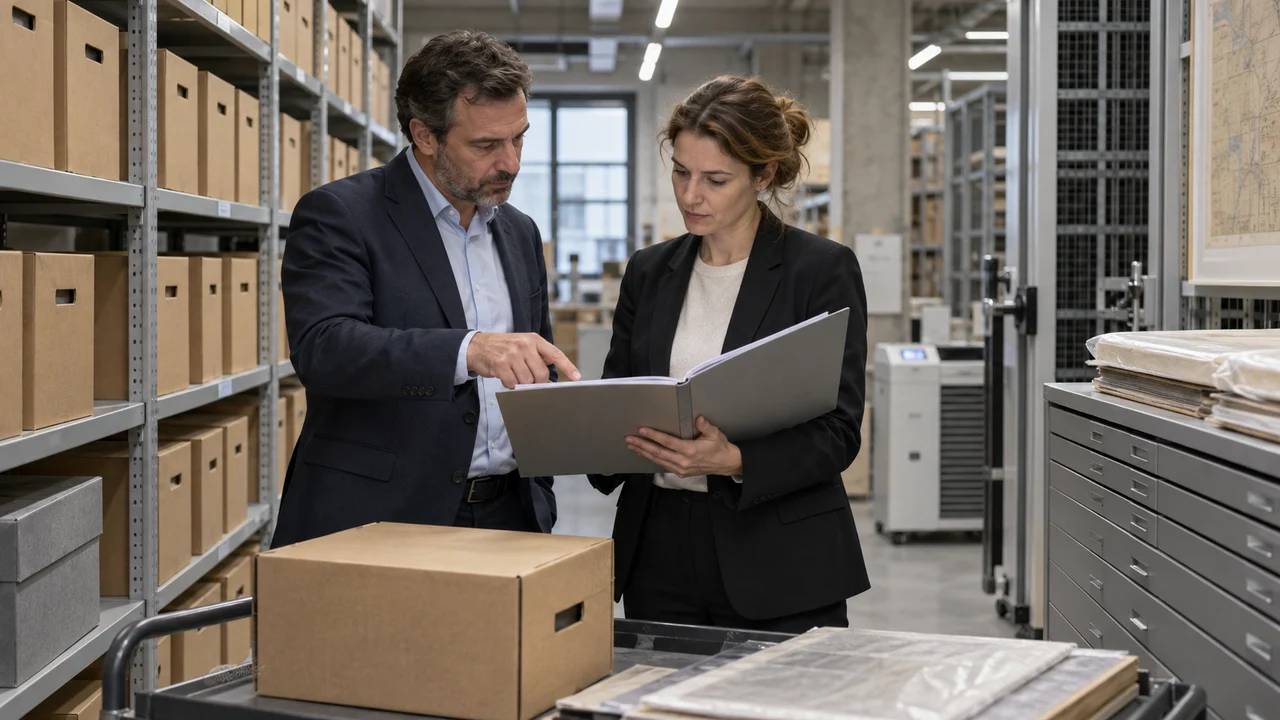 Préparation d’une offre pour la gestion d’archives publiques