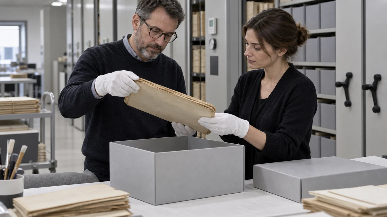 Contrôle de conservation d’un document d’archives publiques