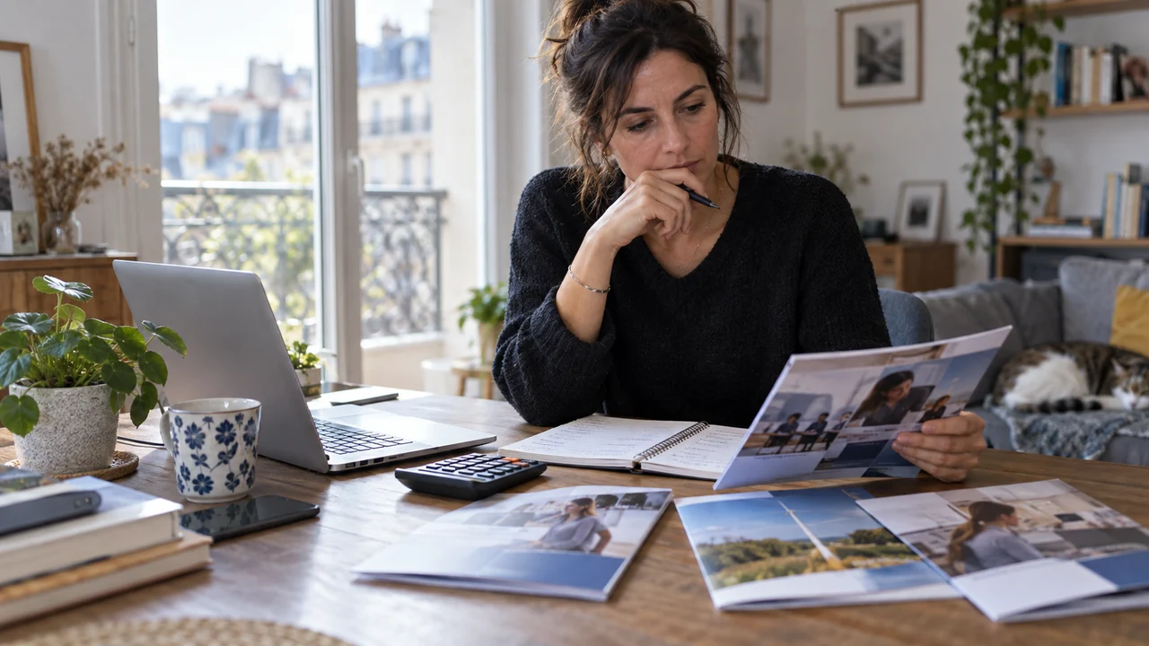 Professionnel étudiant ses choix de formation après le plafonnement du CPF
