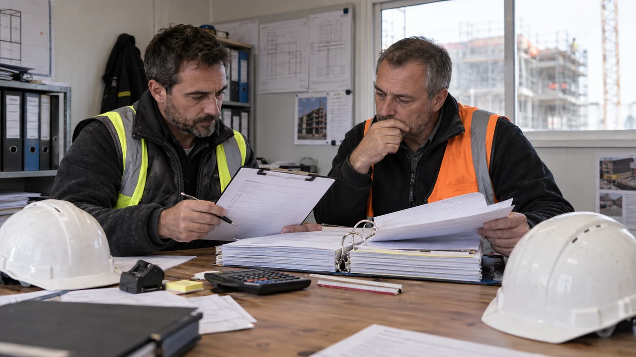 Contrôle final d’un dossier DC4 à l’aide d’une checklist