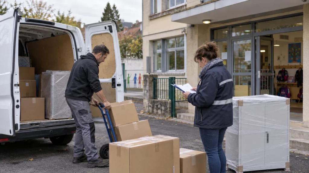 PME locale livrant des fournitures à un équipement public territorial
