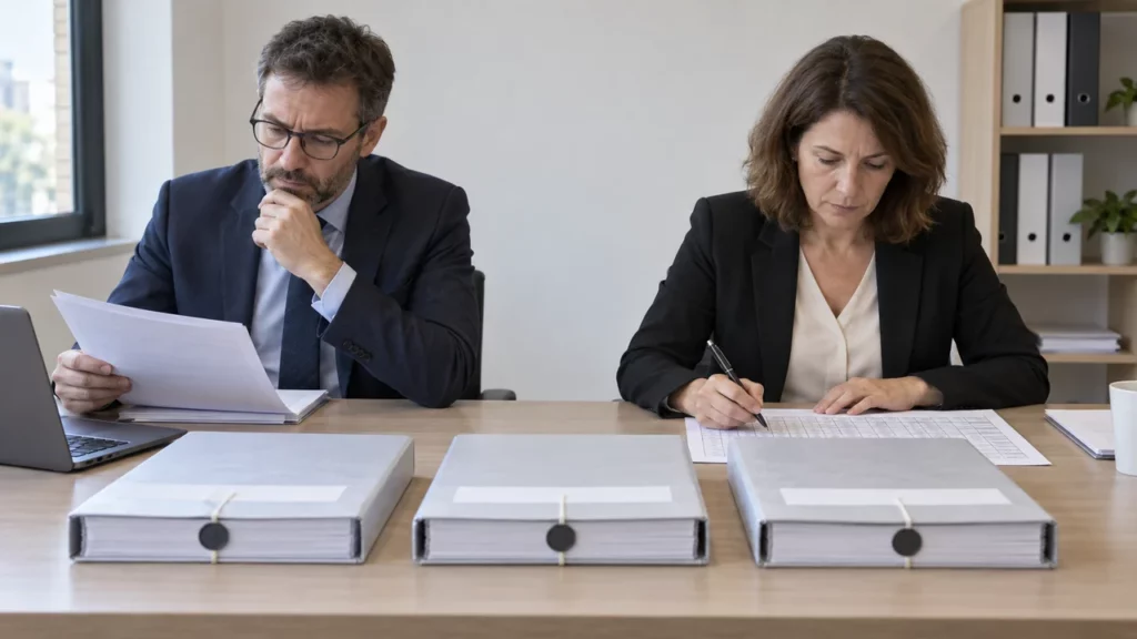 Évaluation structurée des offres reçues