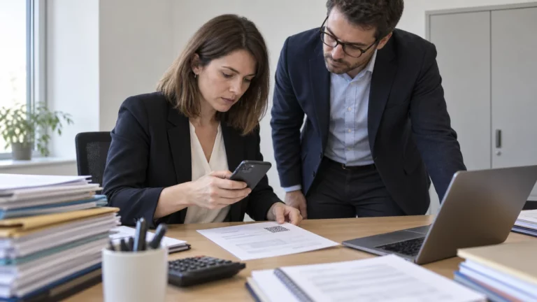 Vérification d'une attestation de régularité fiscale