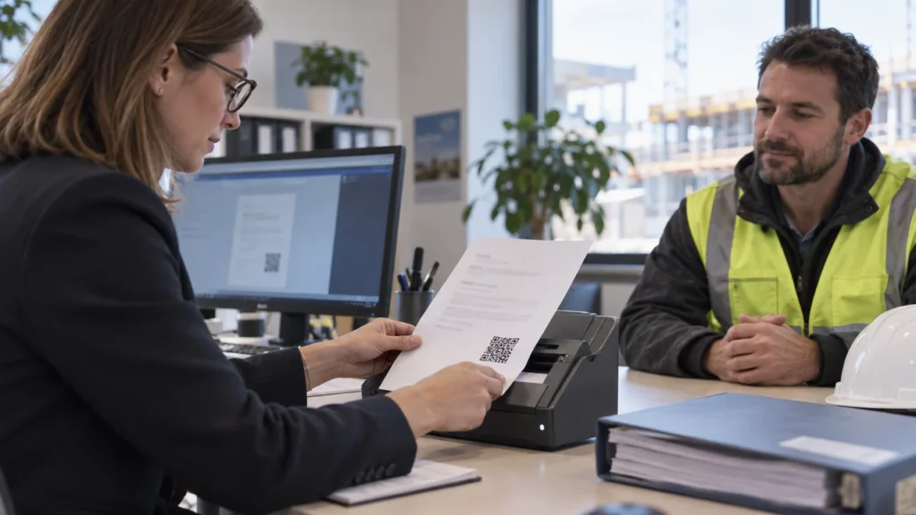 Vérification d'une attestation de vigilance